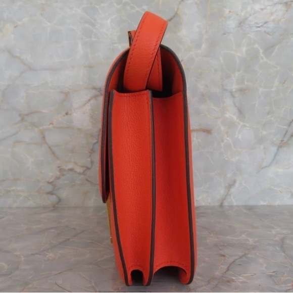 Orange Designer Women's Bag - Picture 3 of 9